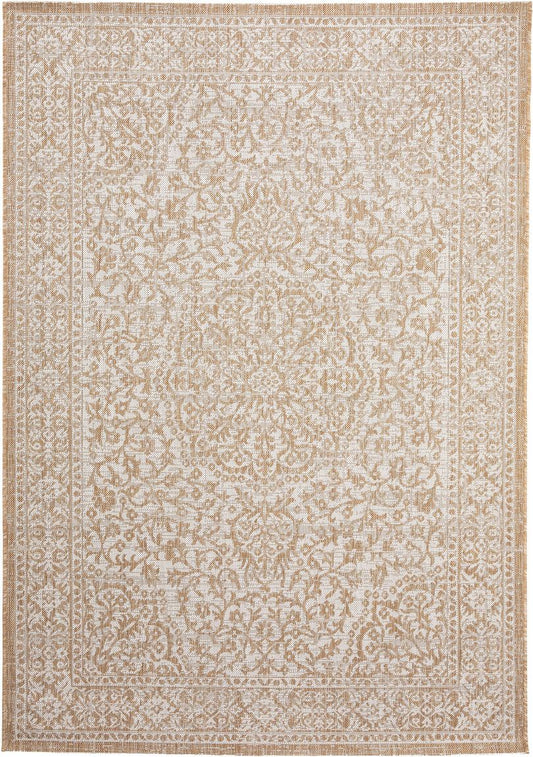 In- & Outdoor Teppich Cleo Creame / Beige