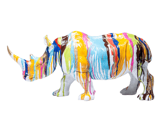 Deko Figur Rhino Colore 26 cm