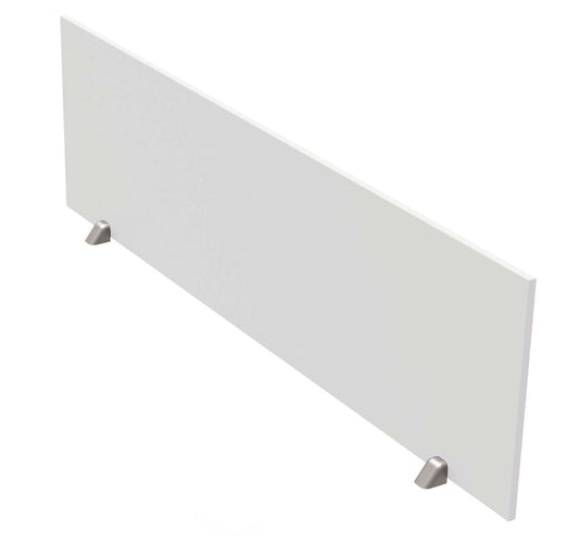 Tischtrennwand für Tische mit 160 - 180 cm breite Weiß