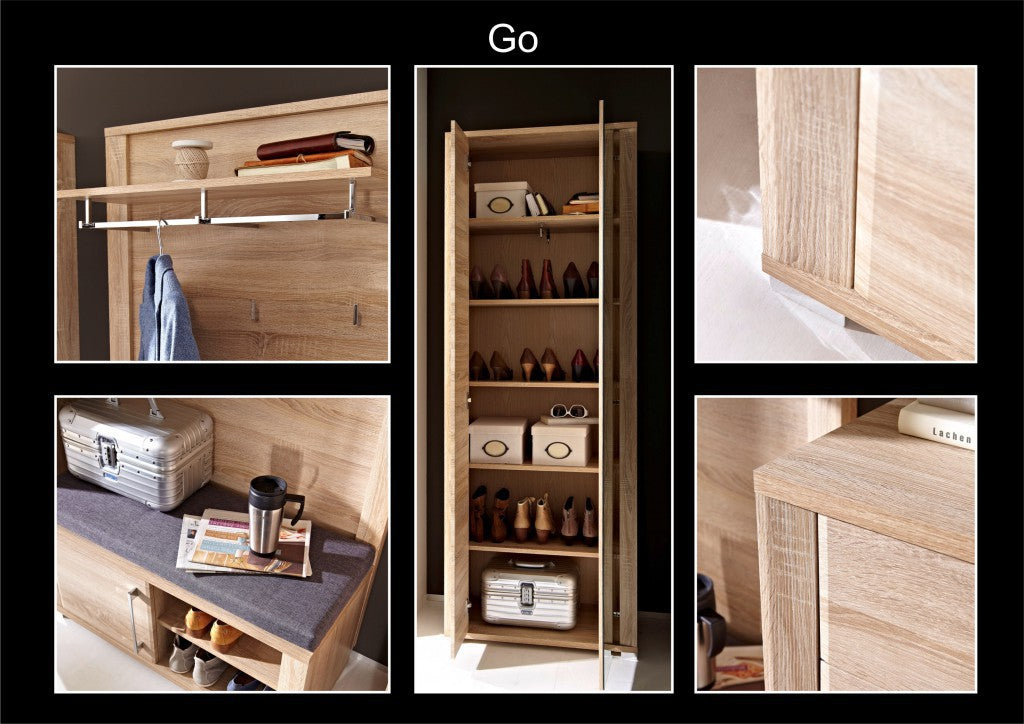 Garderoben-Set: 3 tlg.: GO Garderobenkombination / Garderobe