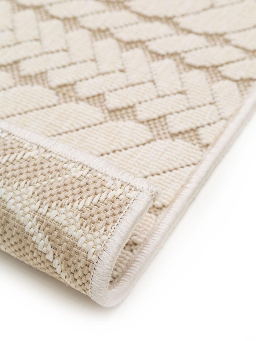 In- & Outdoor Läufer Niel 80x200 cm Creame / Beige