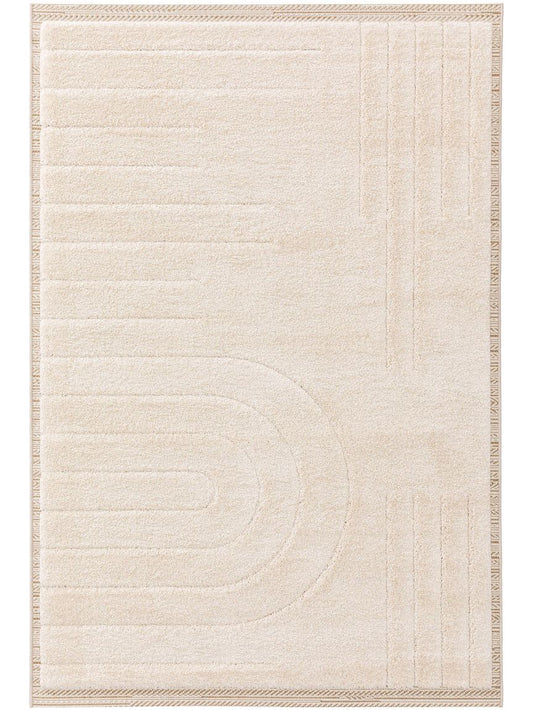 Hochflorteppich Aimee Creame / Beige