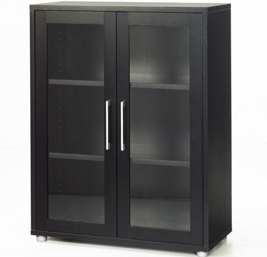 Prima Aktenschrank 3 OH Esche Schwarz