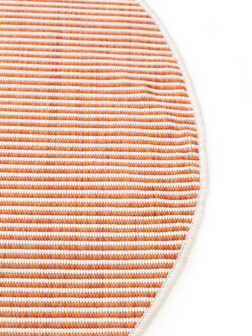 In- & Outdoor Teppich rund Cleo Orange