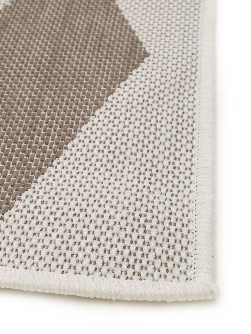 In- & Outdoor Teppich Nillo Grau / Taupe
