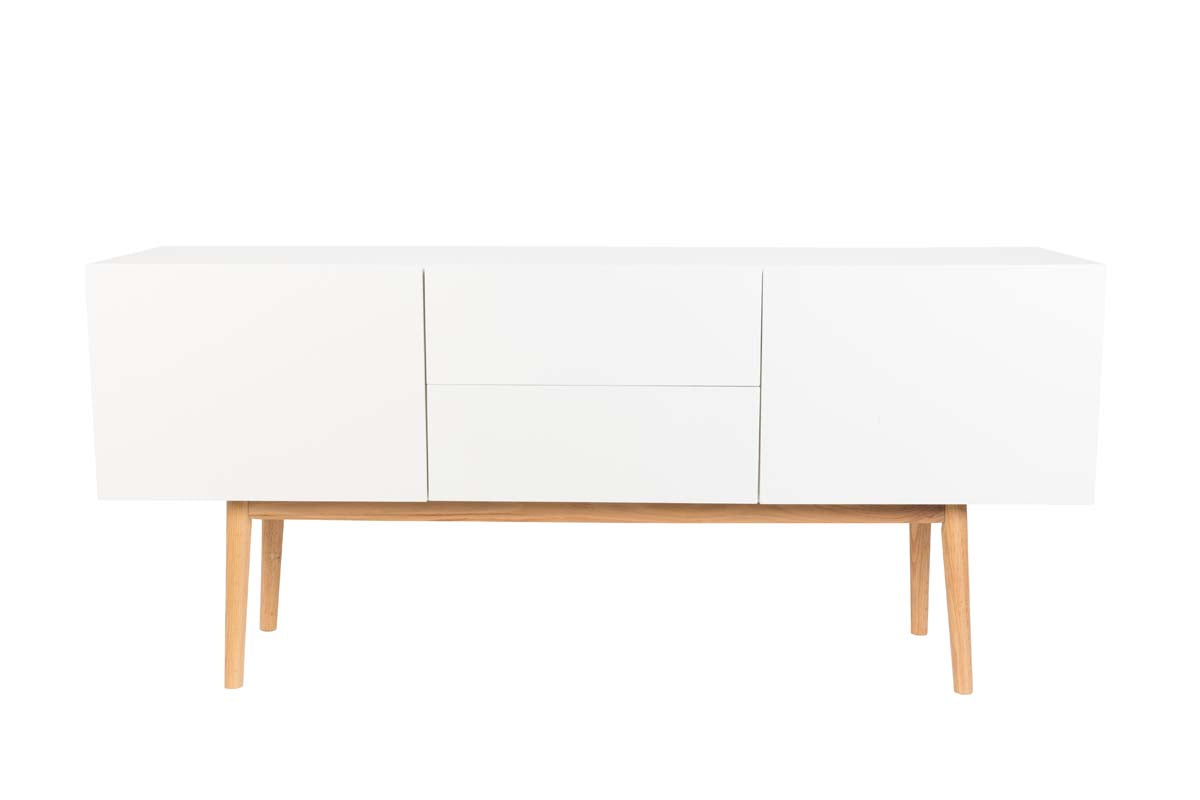 High on Wood 2DR 2D0 Sideboard Weiß - Voelpe