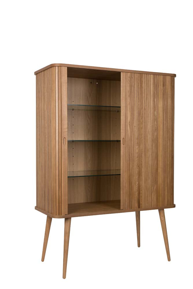 Barbier Highboard Hellbraun - Voelpe