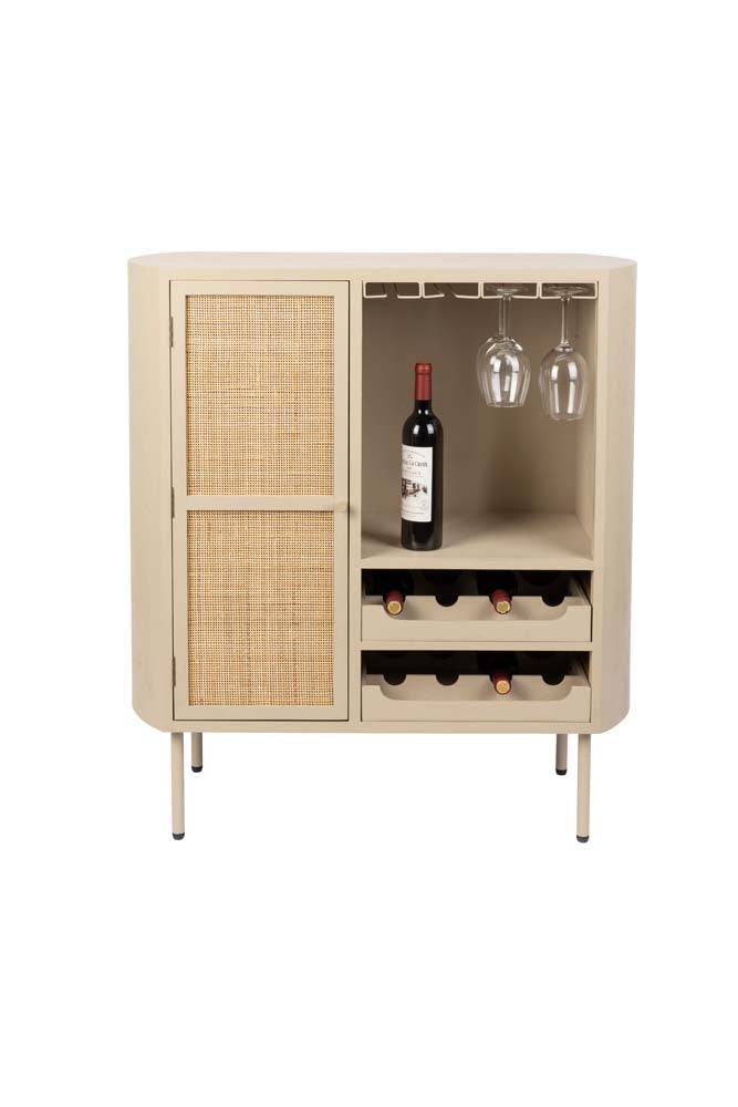 Weinregal AMAYA LOW Beige - Voelpe