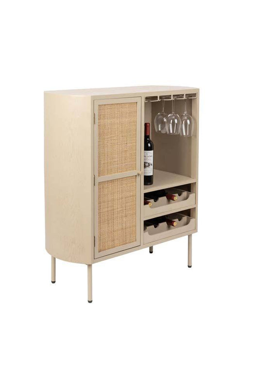 Weinregal AMAYA LOW Beige - Voelpe