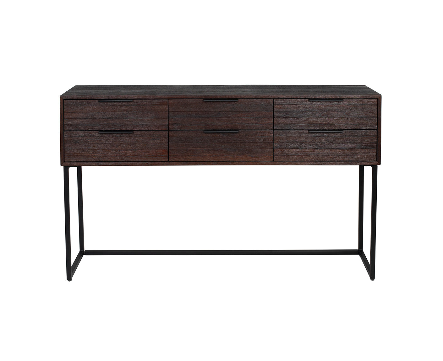 Webster Kommode Teak / Schwarz
