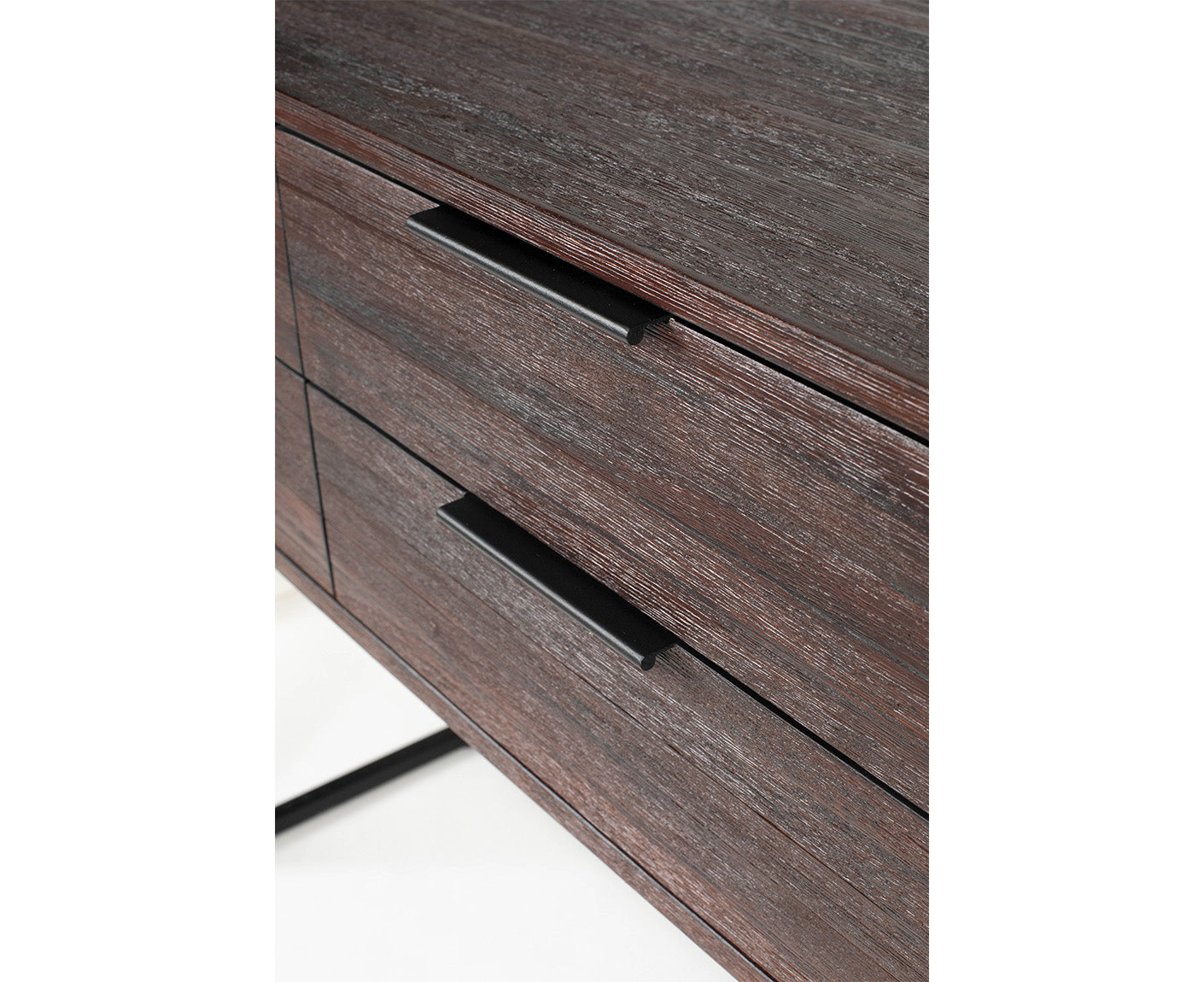 Webster Kommode Teak / Schwarz