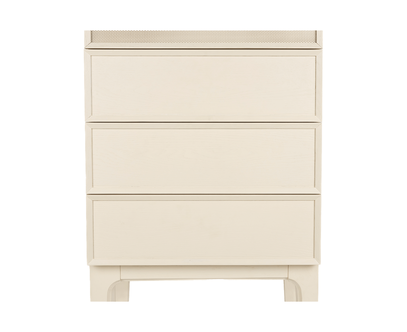 June Schrank Eiche / Metall Beige