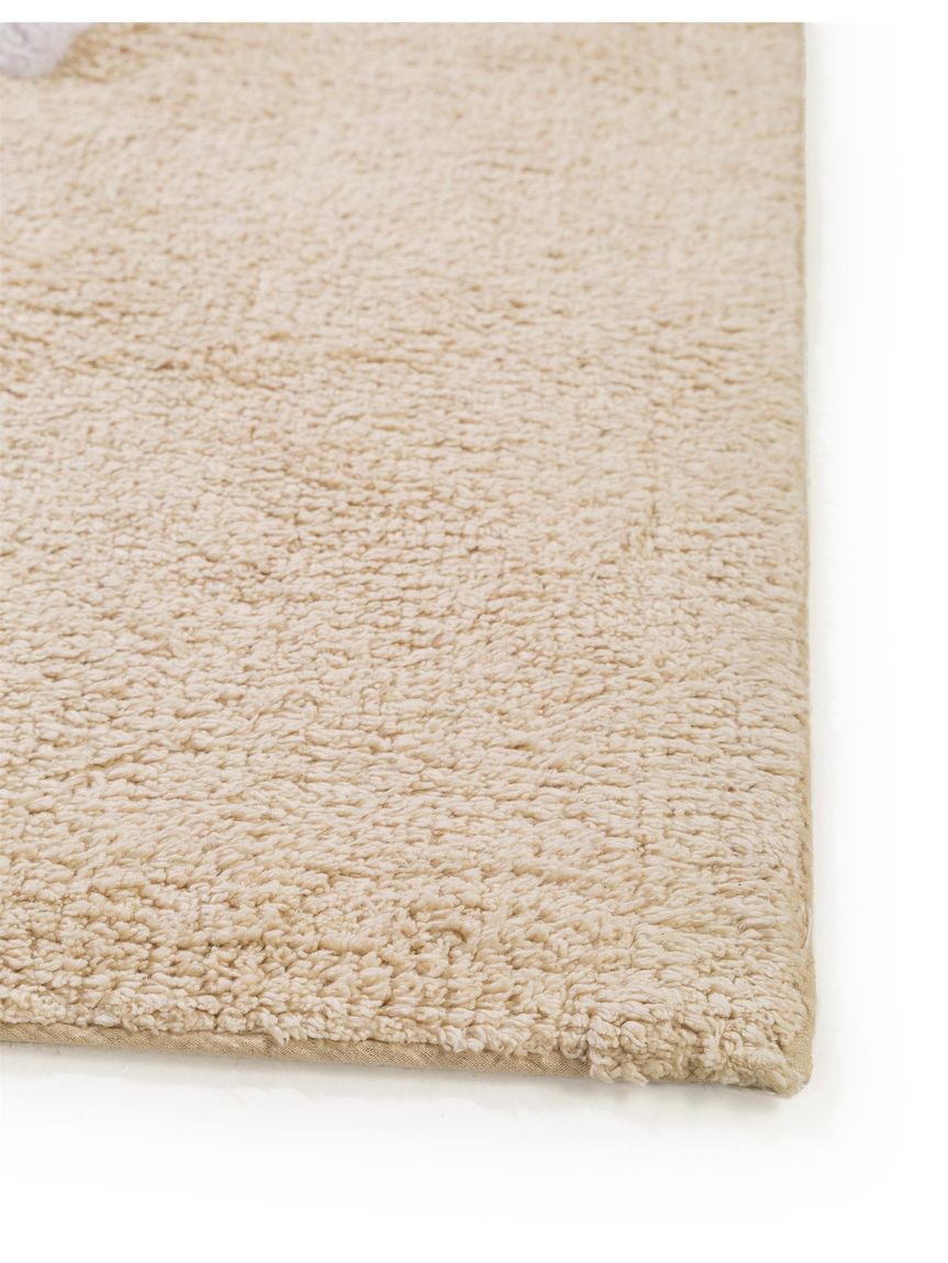 Waschbarer Kinderteppich Inka Beige