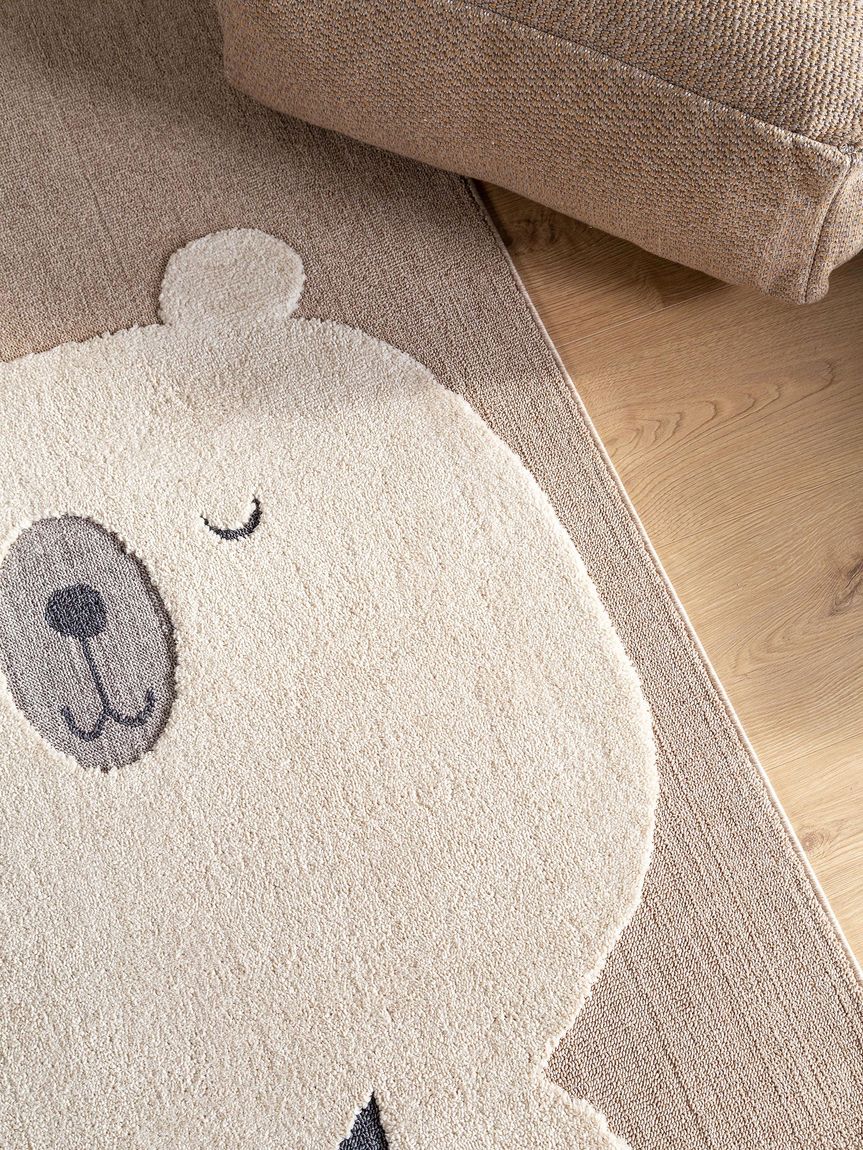 Kinderteppich Momo Beige