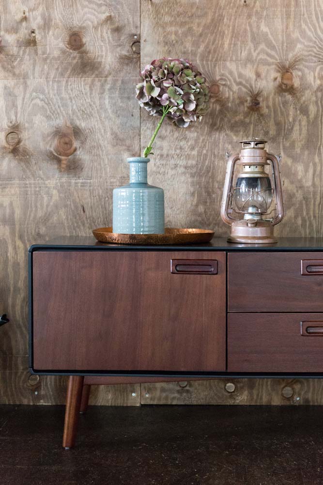 Juju Sideboard klein Dunkelbraun - Voelpe