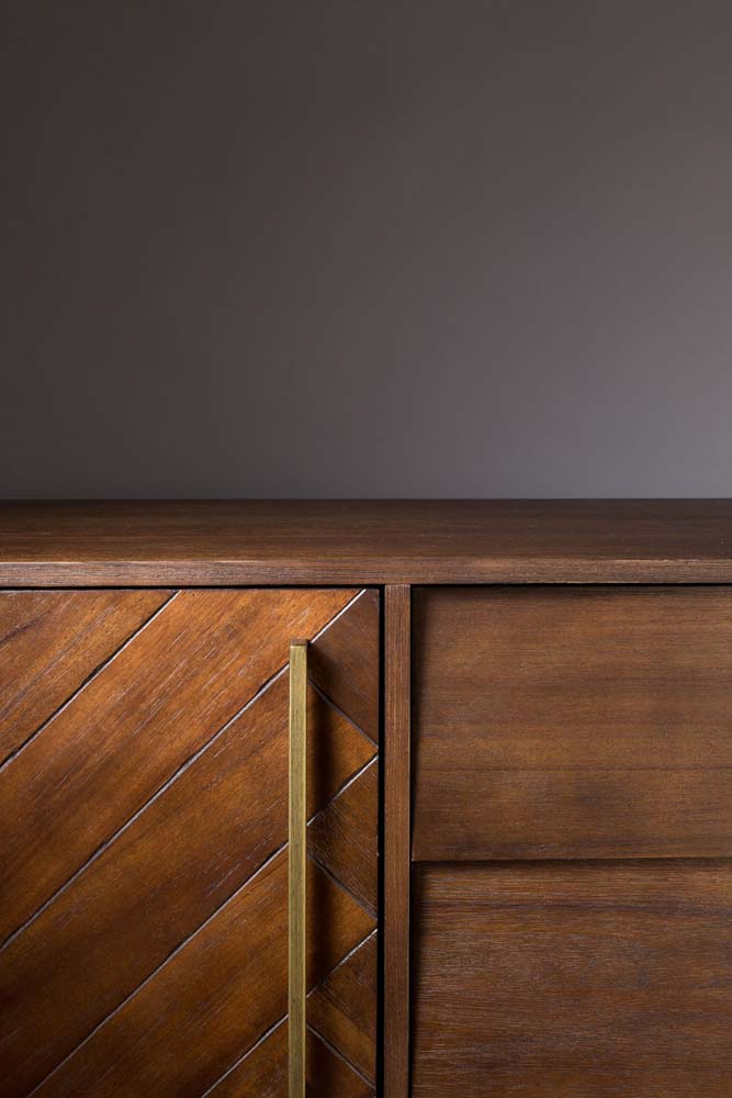 Class Sideboard klein Dunkelbraun - Voelpe