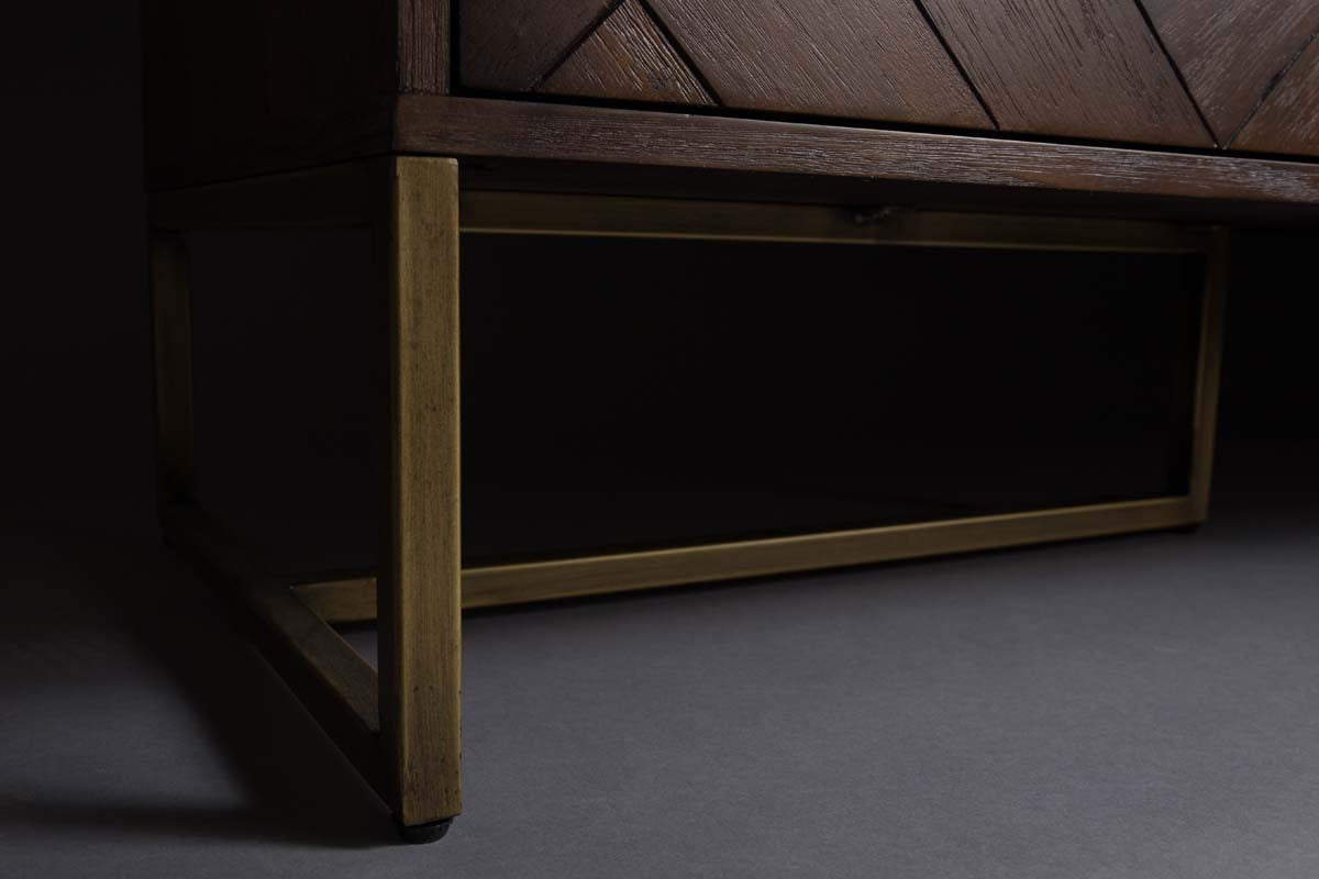 Class Sideboard klein Dunkelbraun - Voelpe