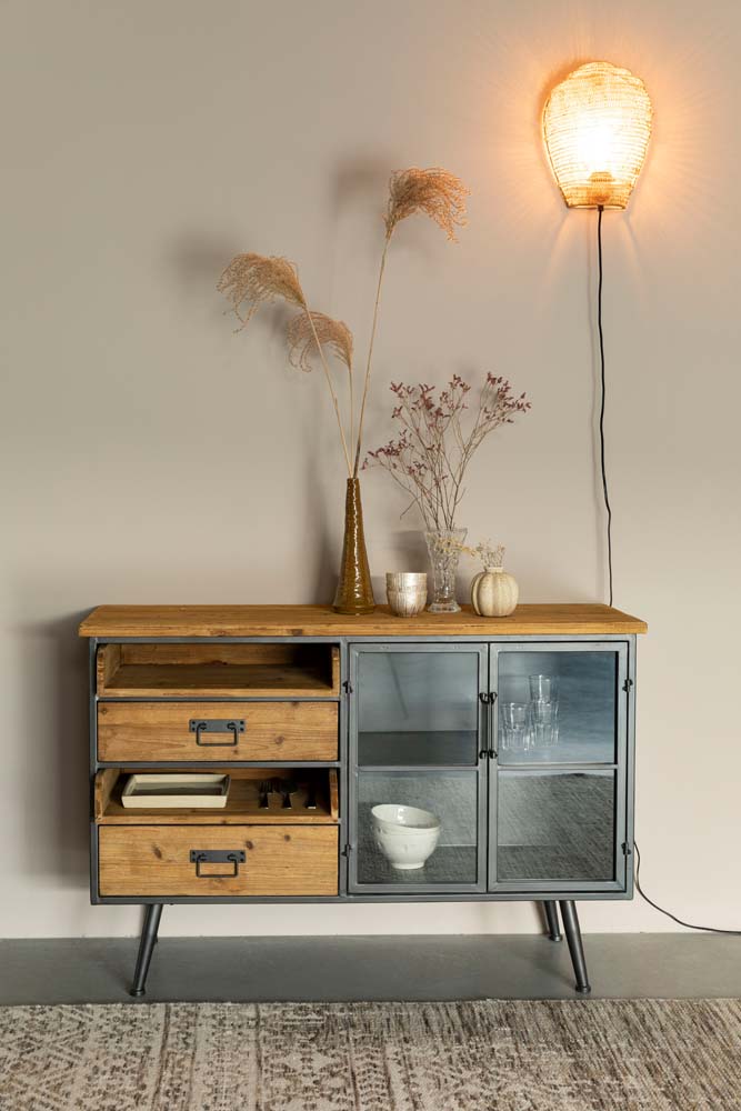 Damian Sideboard Braun - Voelpe