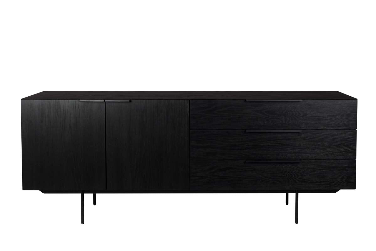 Travis Sideboard Schwarz - Voelpe