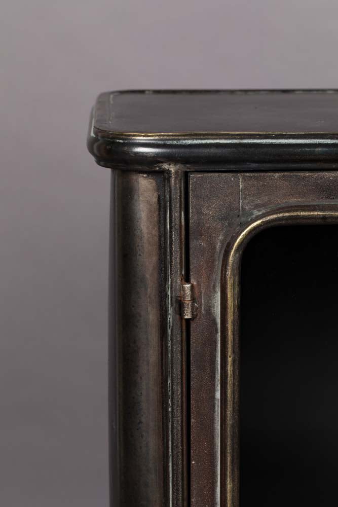 Denza Sideboard Dunkelbraun / Schwarz