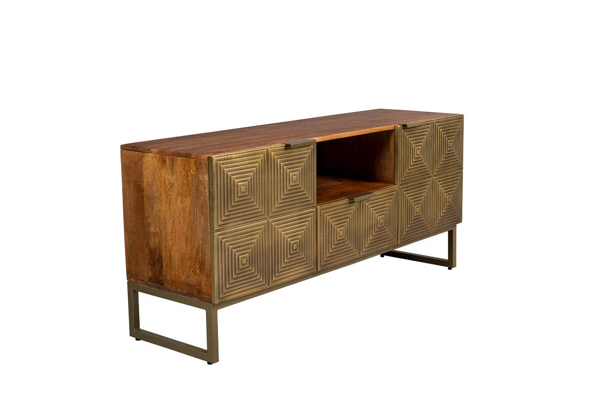 Volan Sideboard Gold - Voelpe