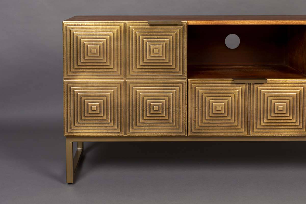 Volan Sideboard Gold - Voelpe