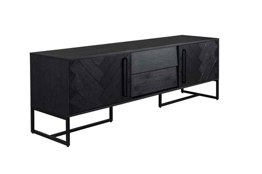 Sideboard CLASS LOW Schwarz - Voelpe