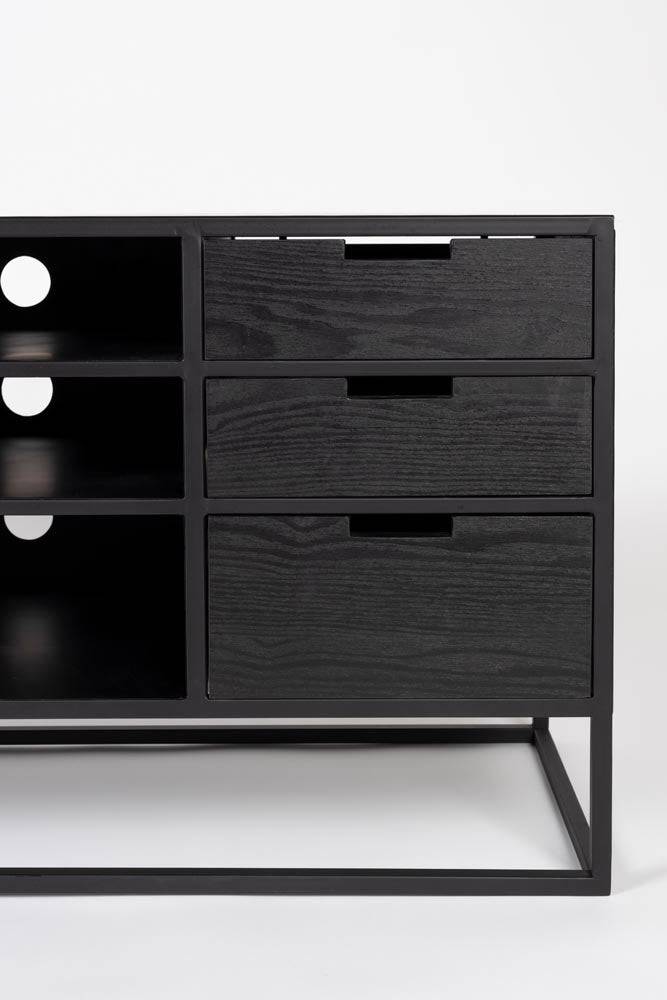 Guuji Sideboard Beige / Schwarz - Voelpe