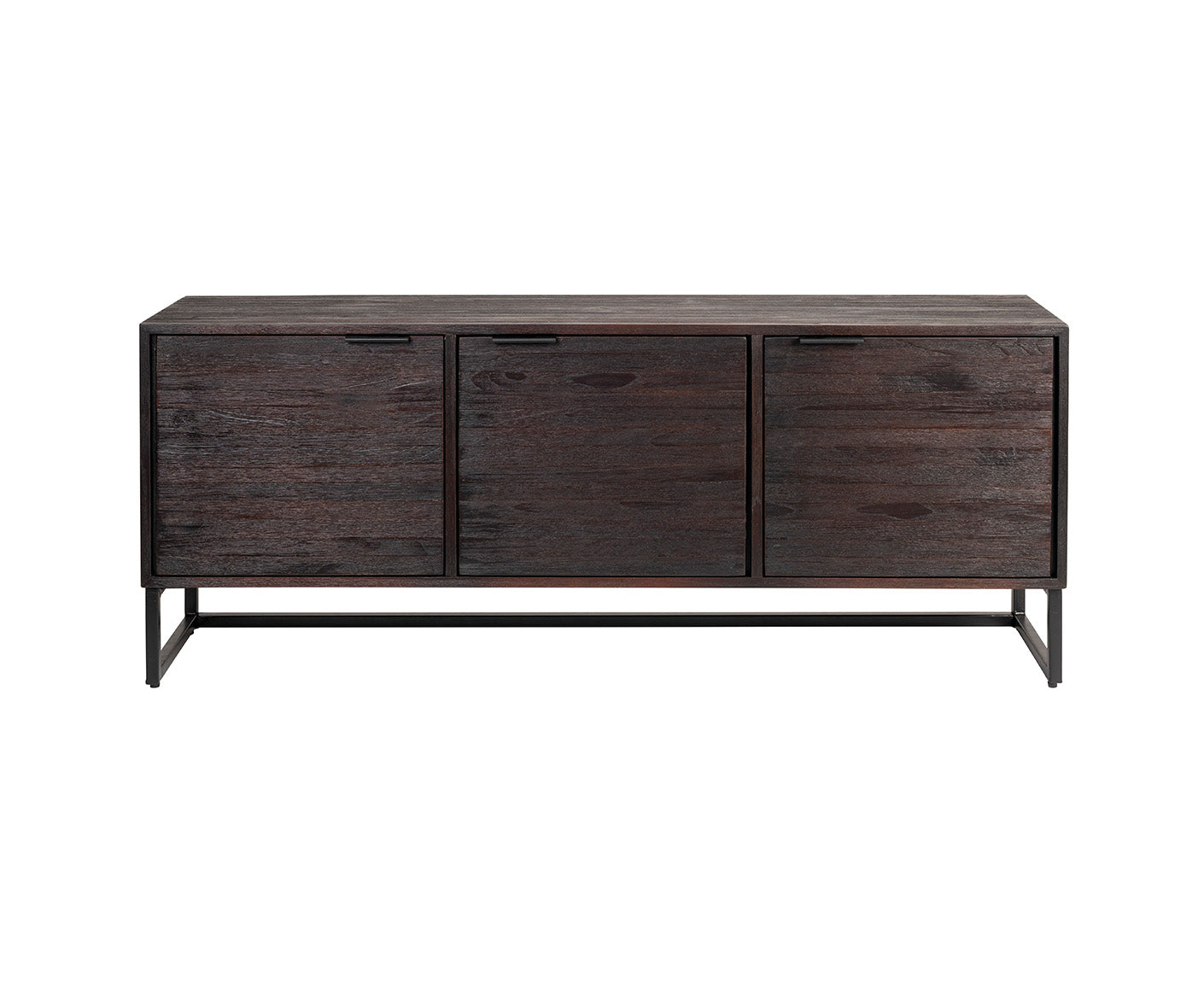 Webster Lowboard Teak / Schwarz