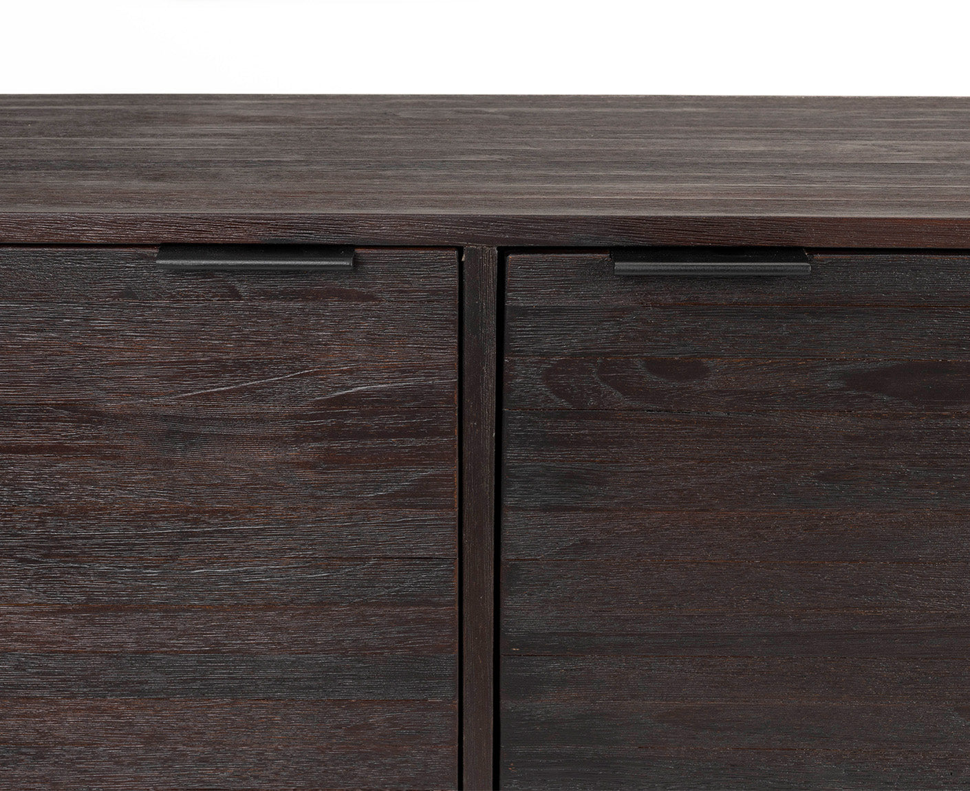 Webster Lowboard Teak / Schwarz