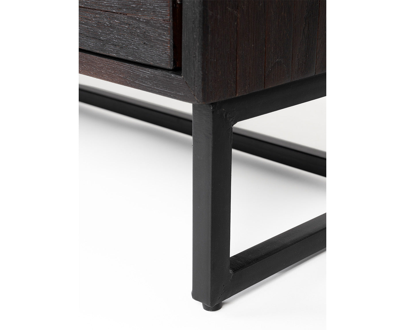 Webster Lowboard Teak / Schwarz