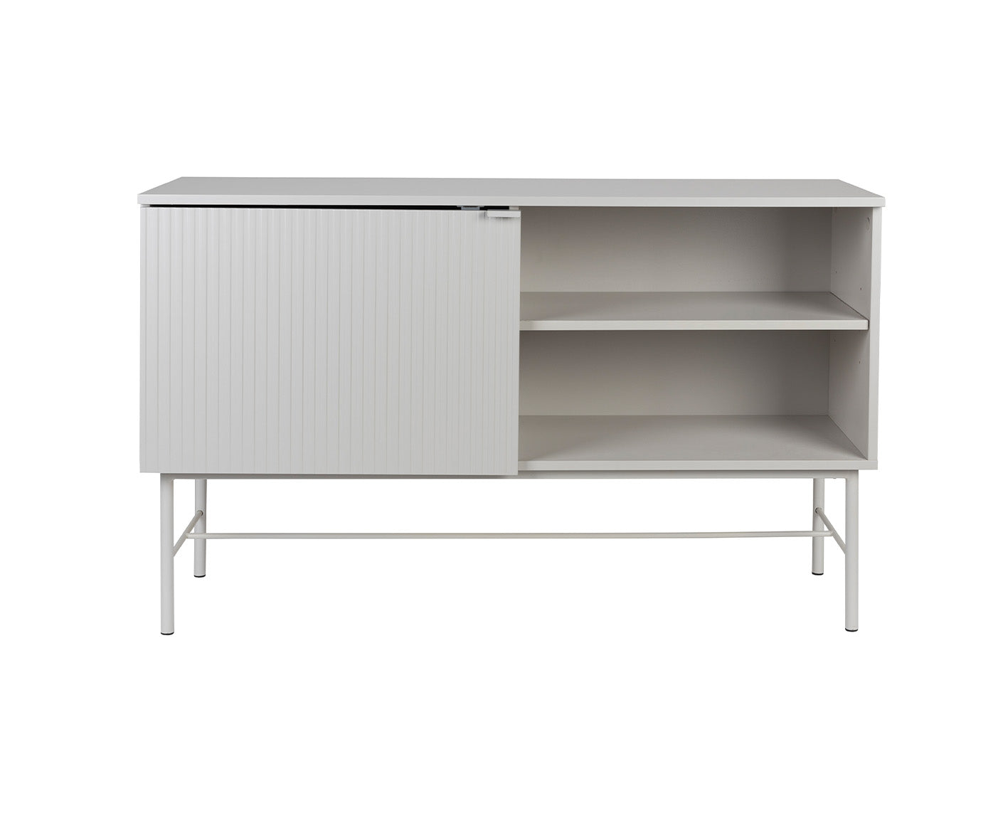 Cayo Sideboard 124 x 40 cm Weiß