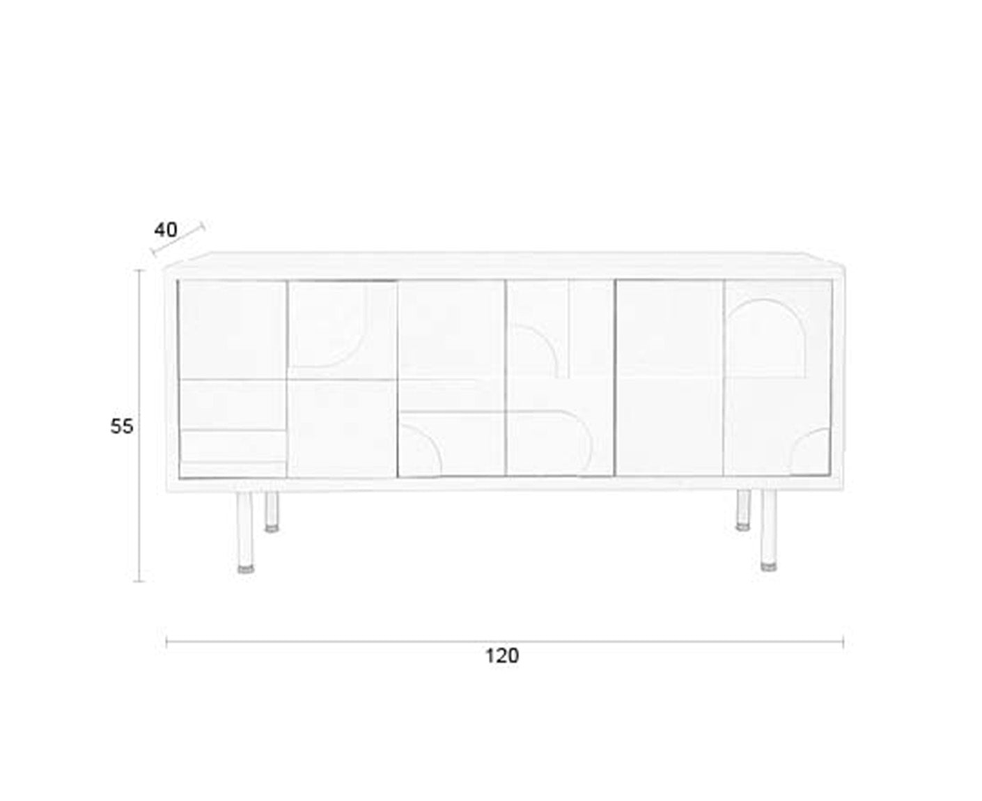 Funk Sideboard Off White