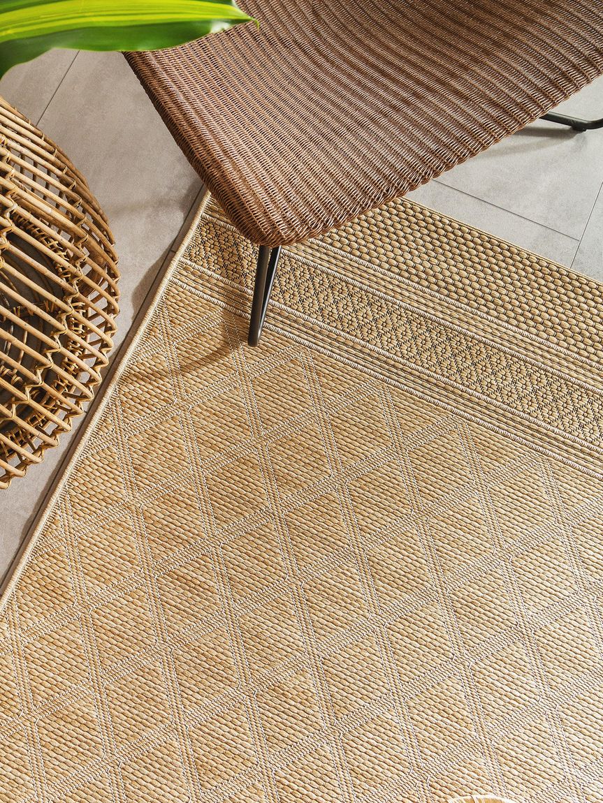 In- & Outdoor Teppich Arena Beige