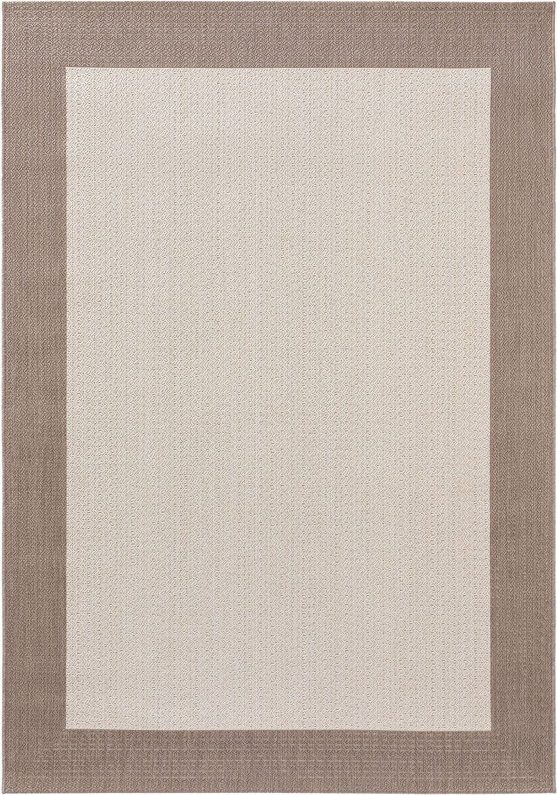 In- & Outdoor Teppich Metro Creame / Taupe