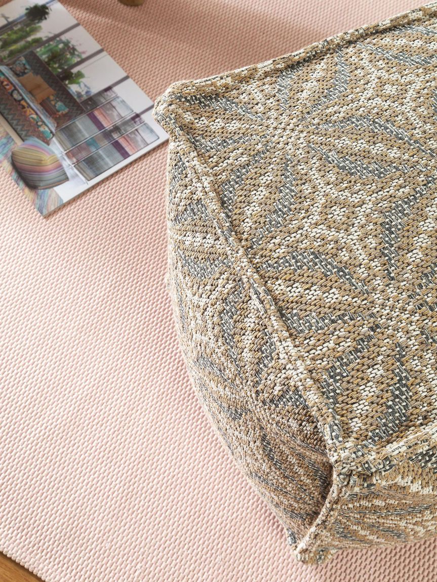 Pouf Nizza 50x50x50 cm Beige