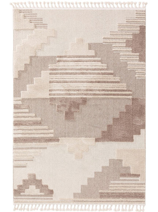 Teppich Oyo Creame / Beige - Voelpe