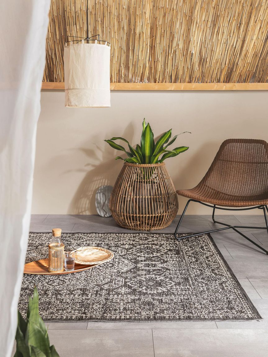 In- & Outdoor Teppich Arena Grau