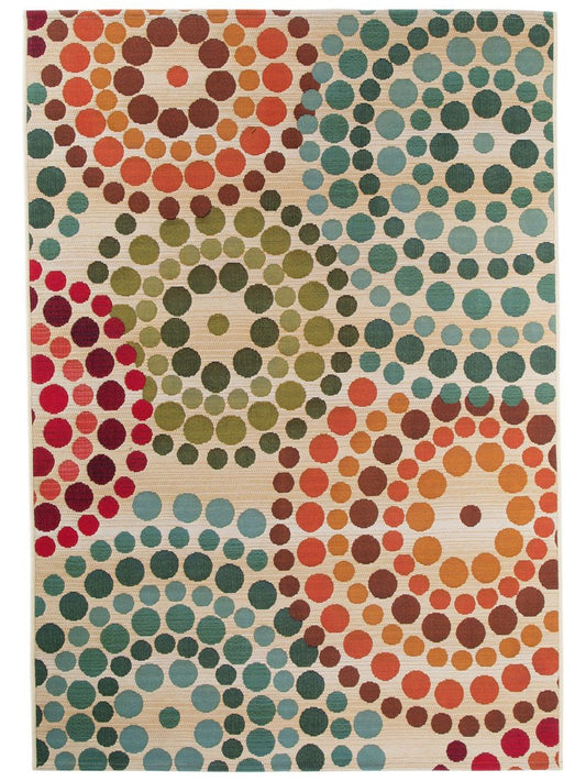 In- & Outdoor Teppich Artis Beige / Bunt