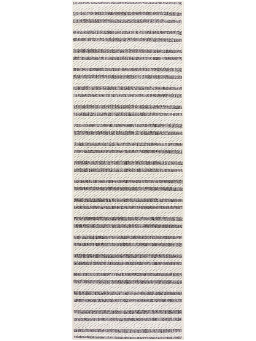 Wendeteppich / Läufer Terrazzo 80x240 cm Grau / Blau