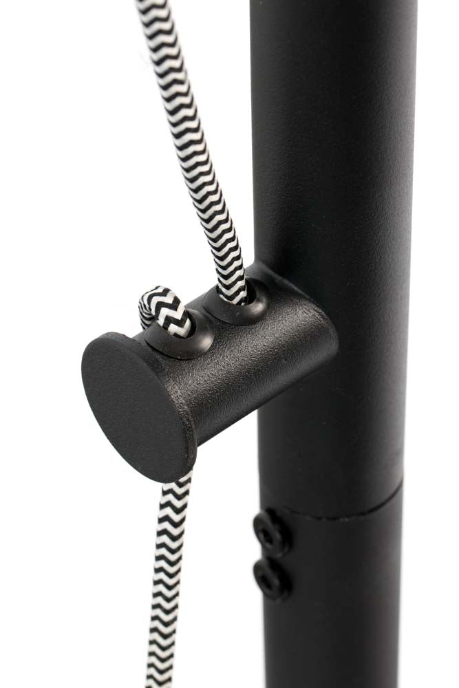 Tokio Flurlampe Schwarz