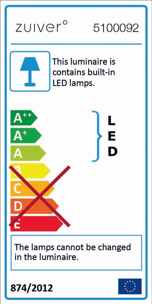 Grow Flurlampe XL Braun - Voelpe