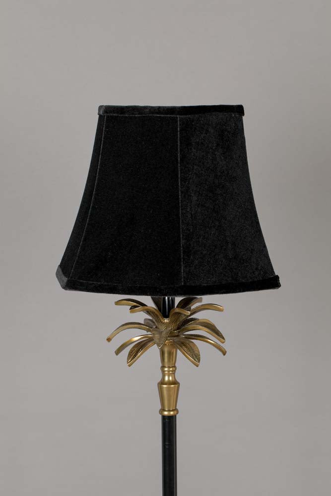 Cresta Stehlampe E27 Schwarz / Gold - Voelpe