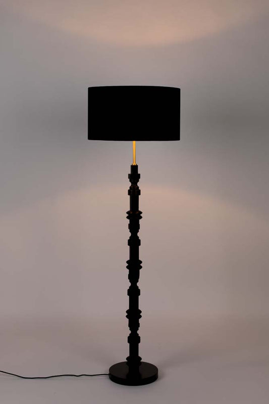 Totem Stehleuchte E27 Schwarz