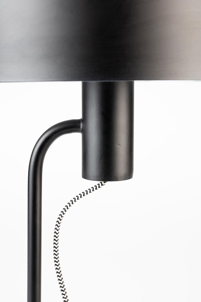 Landon Stehlampe E27 Schwarz - Voelpe