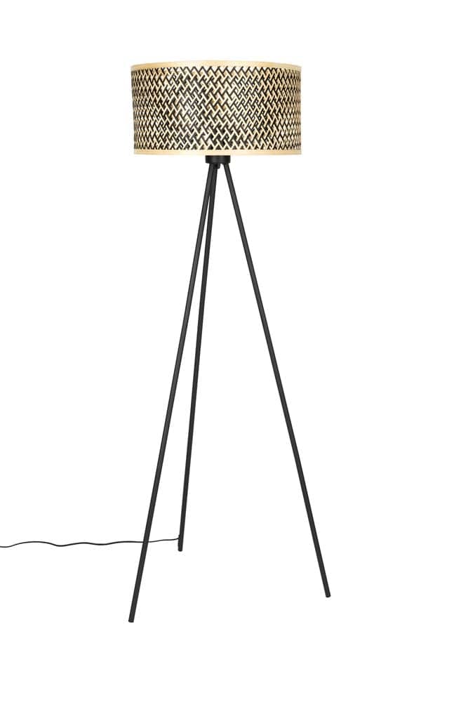 Flurlampe ISLA BAMBOO Beige - Voelpe