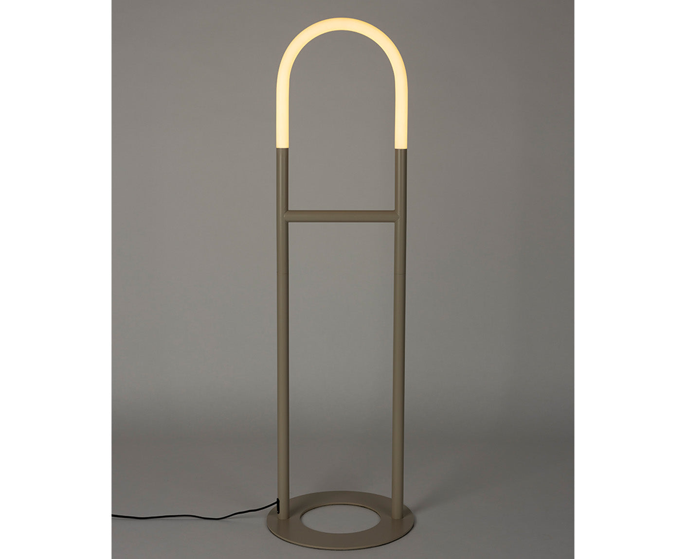 Arch Stehlampe dimmbar Beige