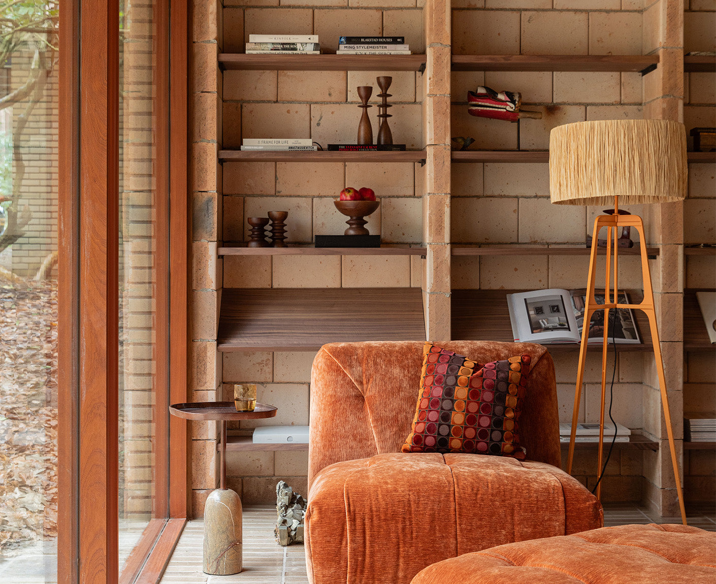 Afra Stehlampe Raffia