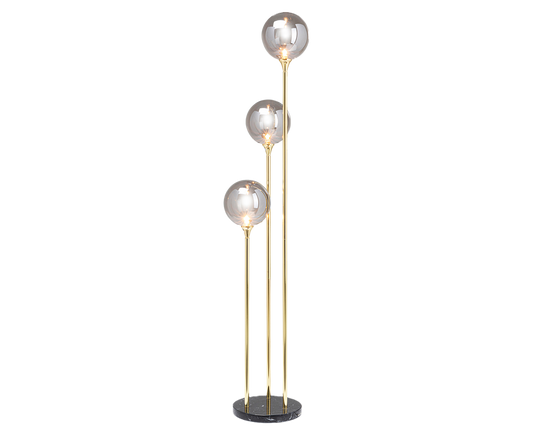 Stehlampe Leselampe Stehleuchte Al Capone Tre Gold 176 cm