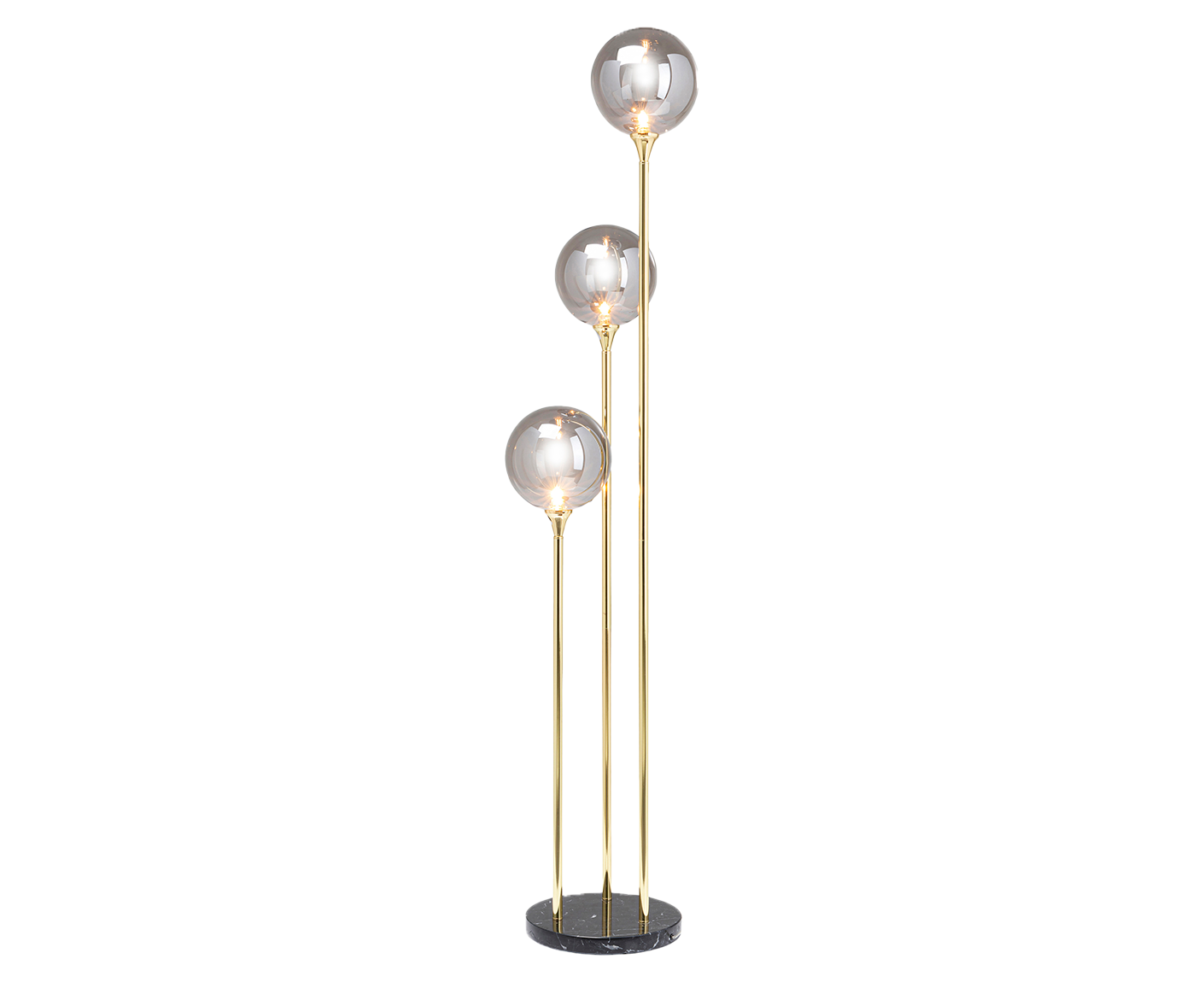 Stehlampe Leselampe Stehleuchte Al Capone Tre Gold 176 cm